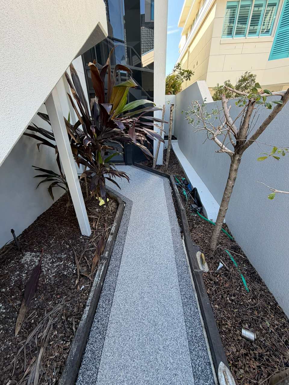 Resin driveway texture Palm Beach