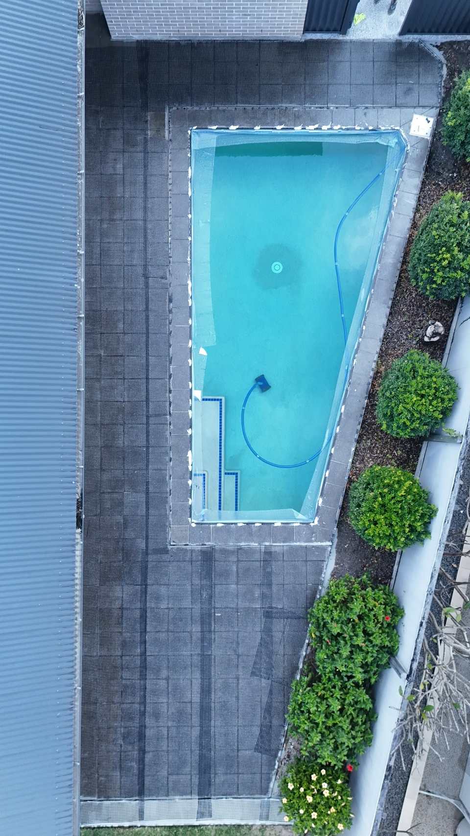 Vuba Poseidon pool surround aerial — Upper Coomera